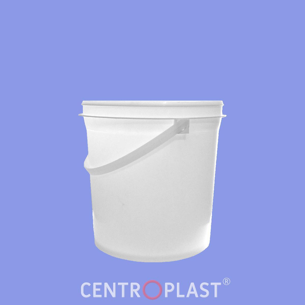 Imagem do produto BALDE 3,6 L PP BRANCO C/ ALÇA E SEM TAMPA